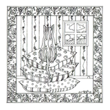 Colour Your Own Cat On Cushions — wholesale greeting card