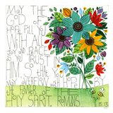Christian Bouquet of flowers — wholesale greeting card