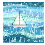 Christian A Sailboat In The Sea — wholesale greeting card