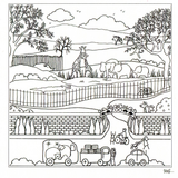 Colour Your Own Zoo — wholesale greeting card