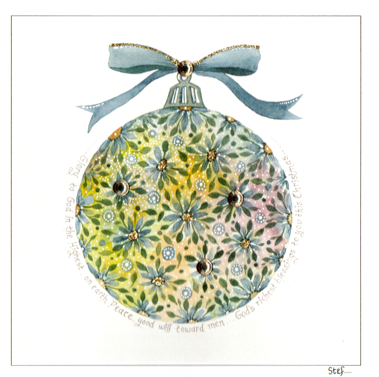 Christmas Card Starter Pack greeting card, detail 19