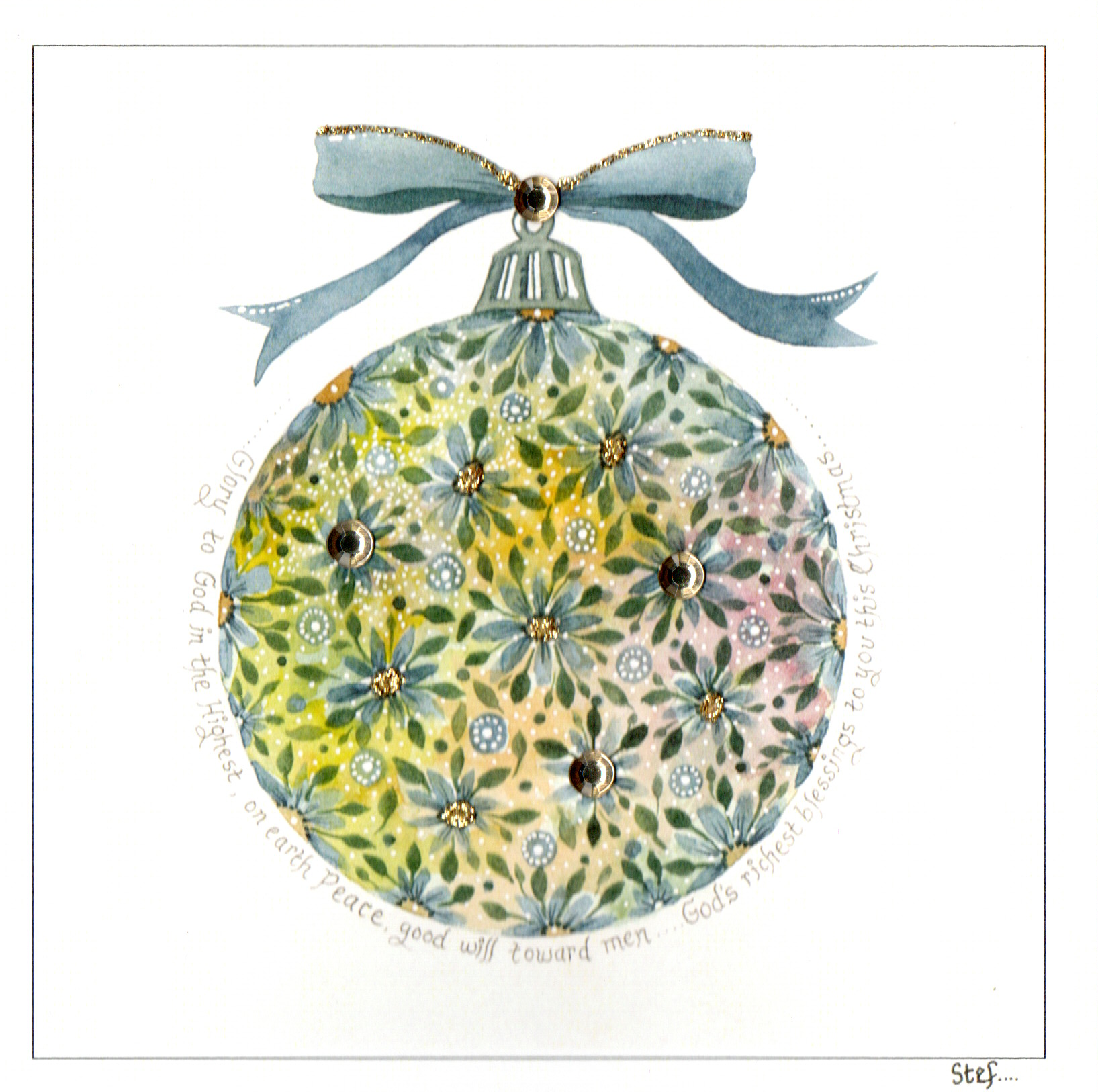 Christmas Card Starter Pack greeting card, detail 19