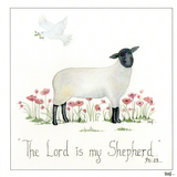 Christian The lord Is My Shepherd Psalm 23 — wholesale greeting card
