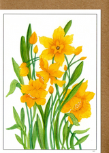 Yellow Daffodil — wholesale greeting card